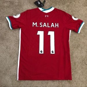 NEW M. Salah Liverpool Home 20/21 Jersey